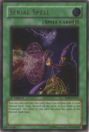 Serial Spell [RDS-EN037] Ultimate Rare - Trinity Hobby