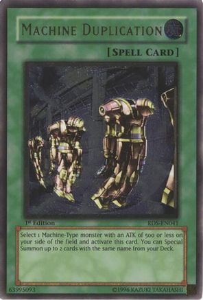Machine Duplication [RDS-EN041] Ultimate Rare - Trinity Hobby