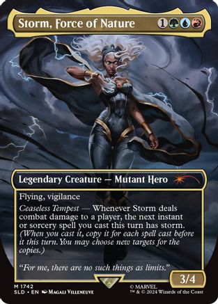 Storm, Force of Nature (Rainbow Foil) (SLD-1742) - [Secret Lair Drop Series] Foil - Trinity Hobby
