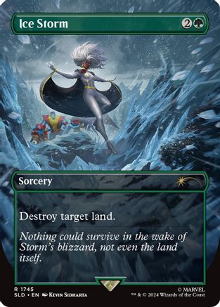 Ice Storm (Rainbow Foil) (SLD-1745) - [Secret Lair Drop Series] Foil - Trinity Hobby