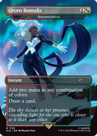 Ororo Borealis - Manamorphose (Rainbow Foil) (SLD-1746) - [Secret Lair Drop Series] Foil - Trinity Hobby