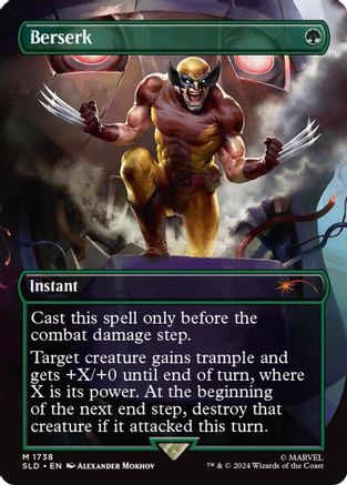 Berserk (1738) (Rainbow Foil) (SLD-1738) - [Secret Lair Drop Series] Foil - Trinity Hobby