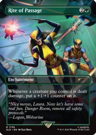 Rite of Passage (Rainbow Foil) (SLD-1739) - [Secret Lair Drop Series] Foil - Trinity Hobby