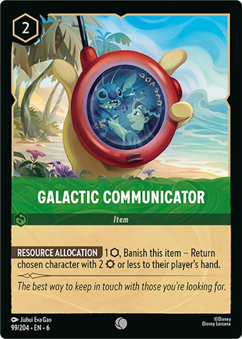 Galactic Communicator (99/204) [Azurite Sea] - Trinity Hobby