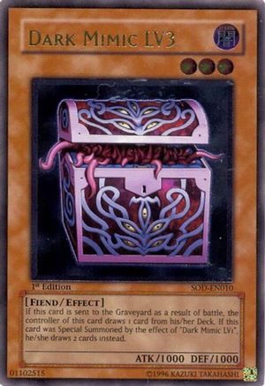 Dark Mimic LV3 [SOD-EN010] Ultimate Rare - Trinity Hobby