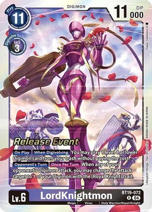 LordKnightmon [BT19-072] [Release Special Booster Ver.2.0 Promos] - Trinity Hobby