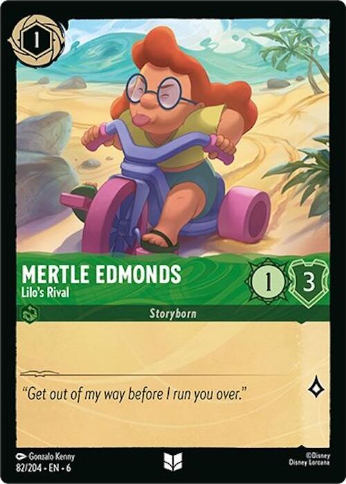 Mertle Edmonds - Lilo's Rival (82/204) [Azurite Sea] - Trinity Hobby