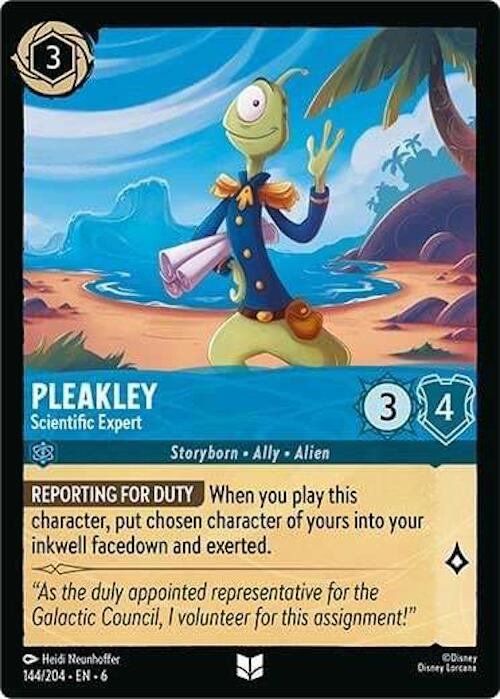 Pleakley - Scientific Expert (144/204) [Azurite Sea] - Trinity Hobby