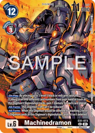Machinedramon [EX1-073] (Release Special Booster Ver.2.0 Celebration Event) [Release Special Booster Ver.2.0 Promos] - Trinity Hobby