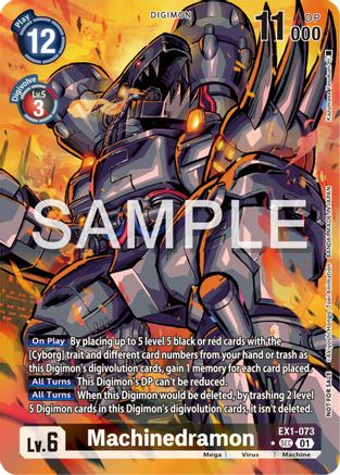Machinedramon [EX1-073] (Release Special Booster Ver.2.0 Celebration Event Winner) [Release Special Booster Ver.2.0 Promos] - Trinity Hobby