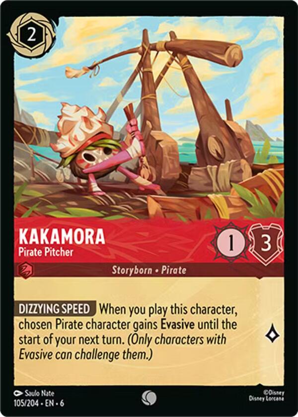 Kakamora - Pirate Pitcher (105/204) [Azurite Sea] - Trinity Hobby
