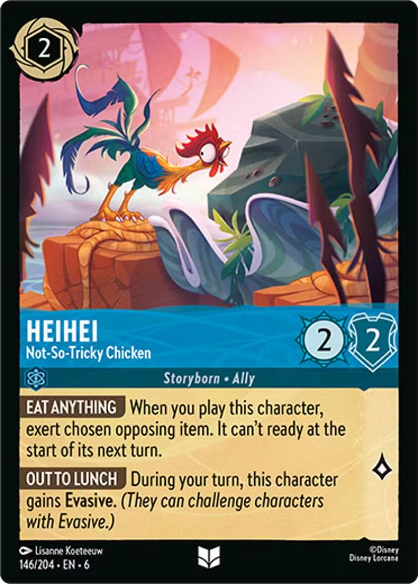 HeiHei - Not-So-Tricky Chicken (146/204) [Azurite Sea] - Trinity Hobby
