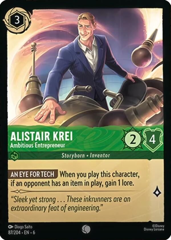 Alistair Krei - Ambitious Entrepreneur (87/204) [Azurite Sea] - Trinity Hobby