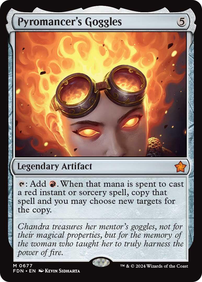 Pyromancer's Goggles [Foundations] - Trinity Hobby