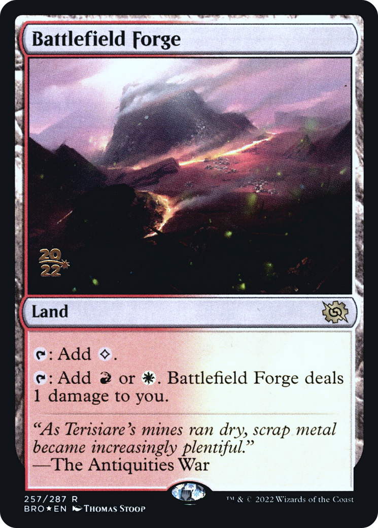 Battlefield Forge [The Brothers' War Prerelease Promos] - Trinity Hobby