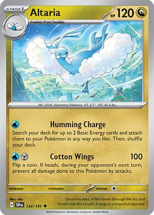 Altaria (134/191) [Scarlet & Violet: Surging Sparks] - Trinity Hobby