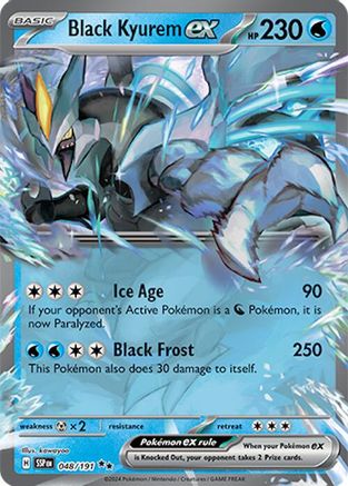 Black Kyurem ex (048/191) [Scarlet & Violet: Surging Sparks] - Trinity Hobby