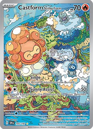Castform Sunny Form (195/191) [Scarlet & Violet: Surging Sparks] - Trinity Hobby