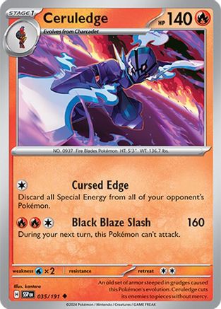 Ceruledge (035/191) [Scarlet & Violet: Surging Sparks] - Trinity Hobby