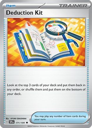 Deduction Kit (171/191) [Scarlet & Violet: Surging Sparks] - Trinity Hobby