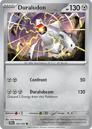 Duraludon (129/191) [Scarlet & Violet: Surging Sparks] - Trinity Hobby