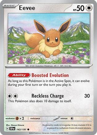Eevee (143/191) [Scarlet & Violet: Surging Sparks] - Trinity Hobby