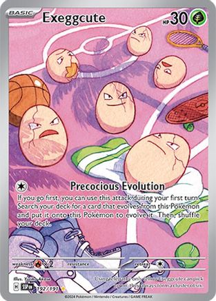 Exeggcute (192/191) [Scarlet & Violet: Surging Sparks] - Trinity Hobby