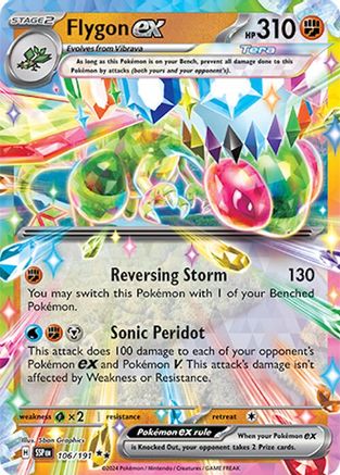 Flygon ex (106/191) [Scarlet & Violet: Surging Sparks] - Trinity Hobby