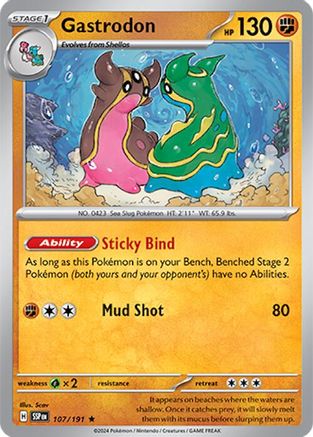 Gastrodon (107/191) [Scarlet & Violet: Surging Sparks] - Trinity Hobby