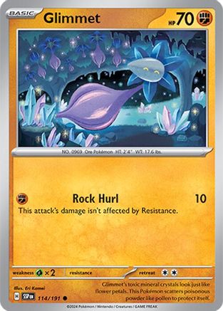 Glimmet (114/191) [Scarlet & Violet: Surging Sparks] - Trinity Hobby
