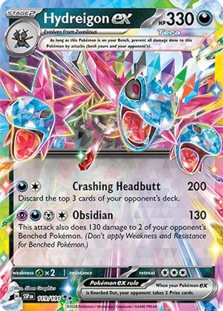 Hydreigon ex (119/191) [Scarlet & Violet: Surging Sparks] - Trinity Hobby