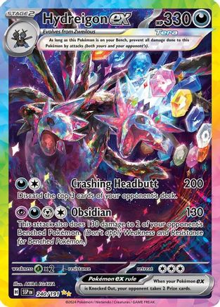 Hydreigon ex (240/191) [Scarlet & Violet: Surging Sparks] - Trinity Hobby