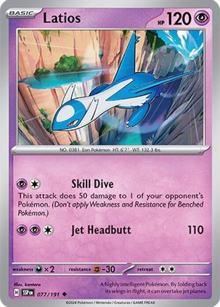Latios (077/191) [Scarlet & Violet: Surging Sparks] - Trinity Hobby