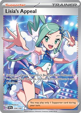 Lisia's Appeal (234/191) [Scarlet & Violet: Surging Sparks] - Trinity Hobby