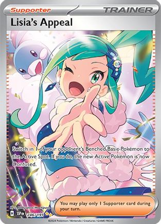 Lisia's Appeal (246/191) [Scarlet & Violet: Surging Sparks] - Trinity Hobby