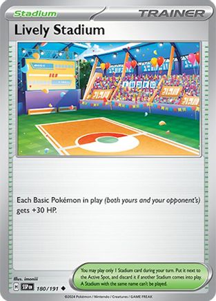 Lively Stadium (180/191) [Scarlet & Violet: Surging Sparks] - Trinity Hobby