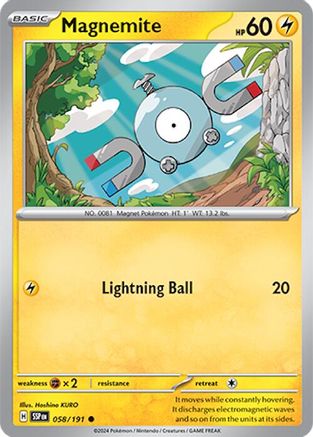 Magnemite (058/191) [Scarlet & Violet: Surging Sparks] - Trinity Hobby