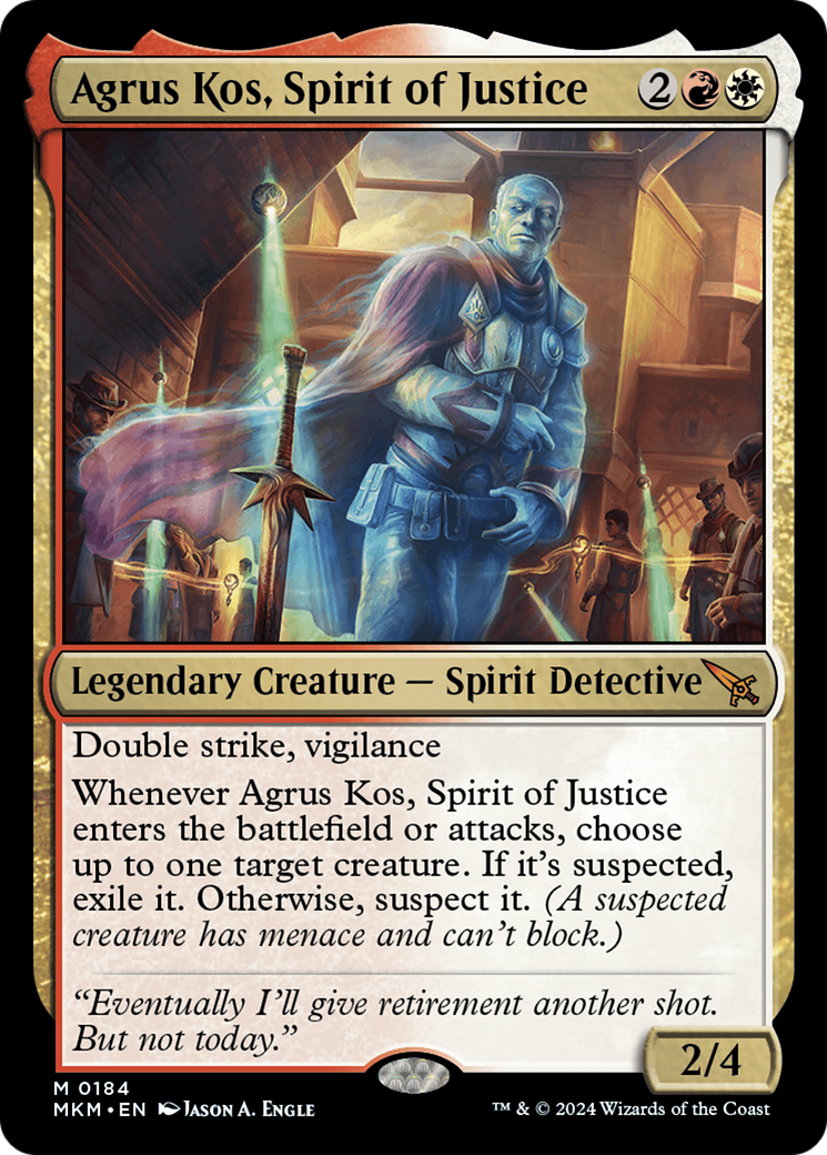 Agrus Kos, Spirit of Justice [Murders at Karlov Manor] - Trinity Hobby