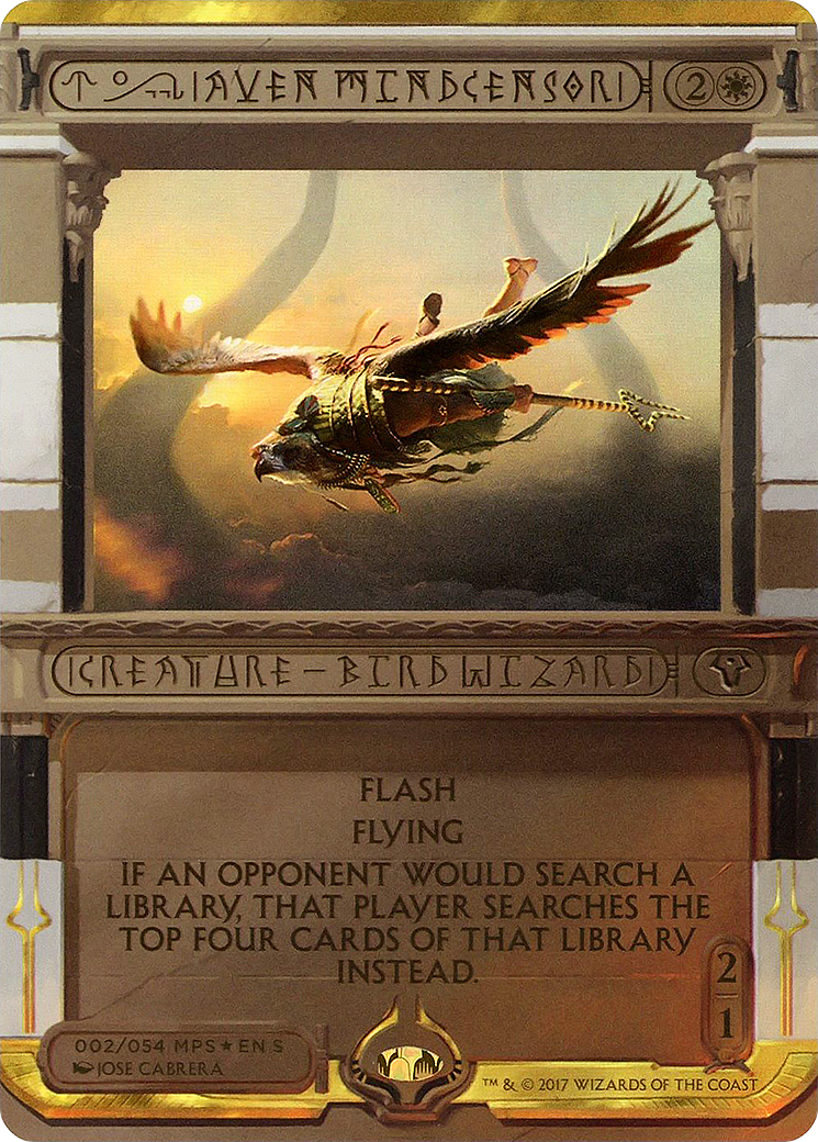 Aven Mindcensor (Invocation) [Amonkhet Invocations] - Trinity Hobby
