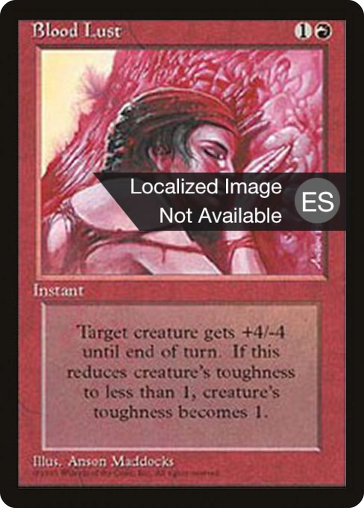 Blood Lust [Fourth Edition (Foreign Black Border)] - Trinity Hobby