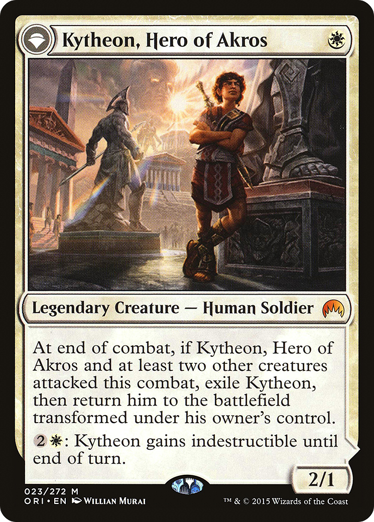 Kytheon, héros d'Akros // Gideon, forgé au combat [Magic Origins] 