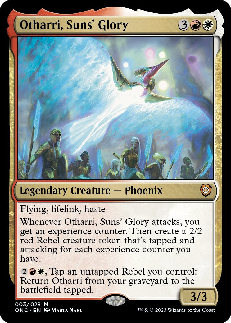 Otharri, Suns' Glory [Phyrexia: All Will Be One Commander] - Trinity Hobby
