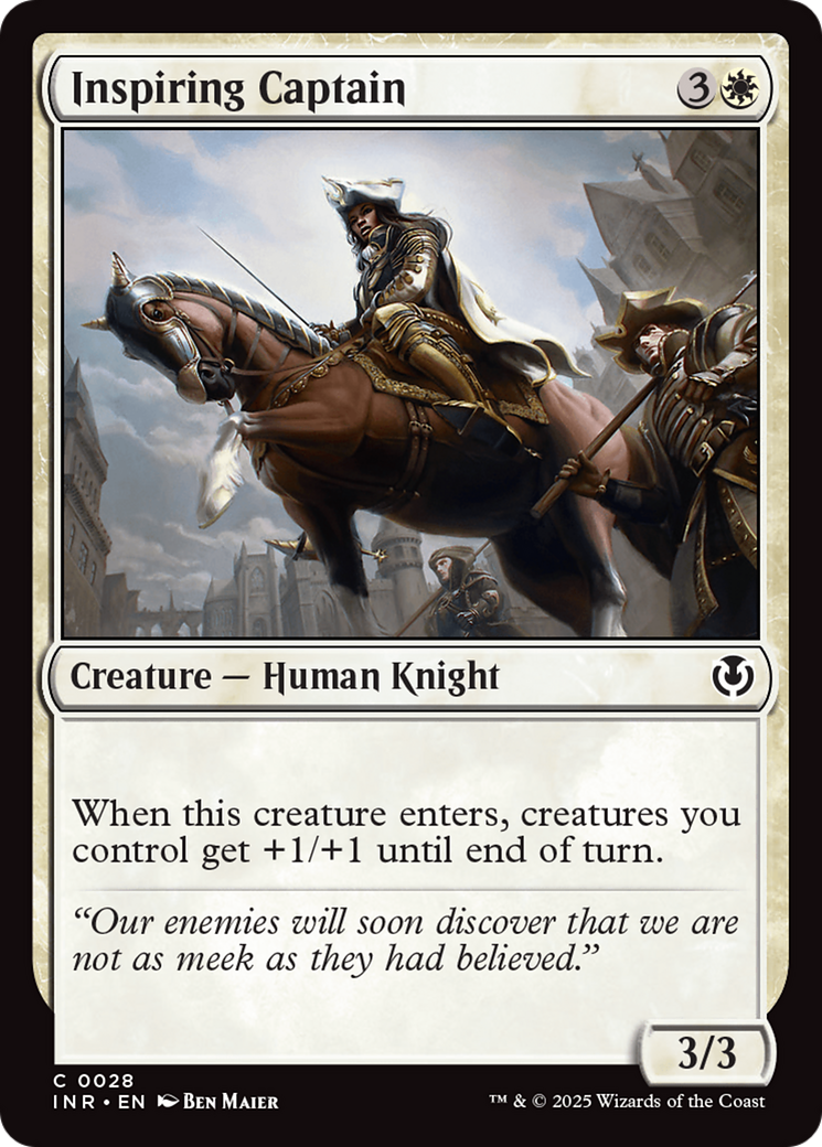 Inspiring Captain [Innistrad Remastered] - Trinity Hobby