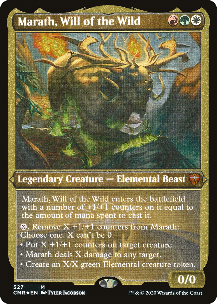 Marath, Will of the Wild (CMR-527) - [Commander Legends] Foil - Trinity Hobby
