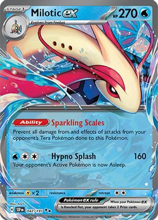 Milotic ex (042/191) [Scarlet & Violet: Surging Sparks] - Trinity Hobby