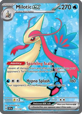 Milotic ex (217/191) [Scarlet & Violet: Surging Sparks] - Trinity Hobby