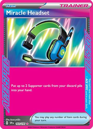 Miracle Headset (183/191) [Scarlet & Violet: Surging Sparks] - Trinity Hobby