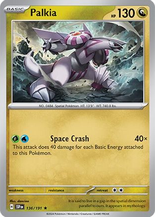 Palkia (136/191) [Scarlet & Violet: Surging Sparks] - Trinity Hobby