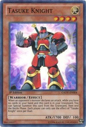 Tasuke Knight [GAOV-EN004] Super Rare - Trinity Hobby