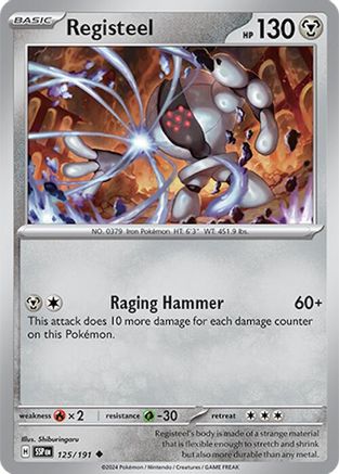 Registeel (125/191) [Scarlet & Violet: Surging Sparks] - Trinity Hobby